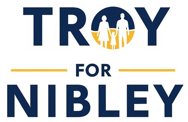 Troy for Nibley Logo